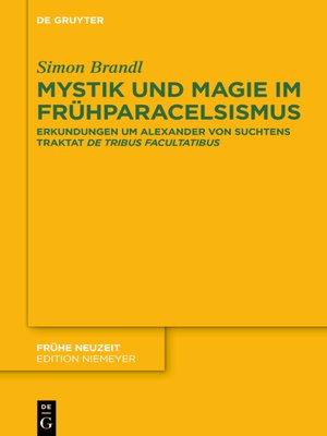 cover image of Mystik und Magie im Frühparacelsismus